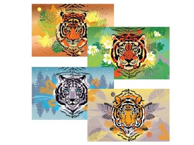 Салфетка Ауф Тигр Размер 41х26см МТ88-395